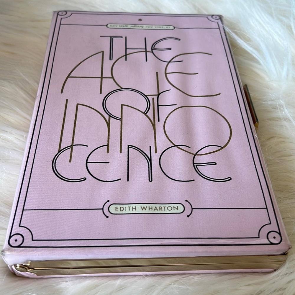 Kate Spade Collectible Book of the Month The Age of Innocence Clutch Purse